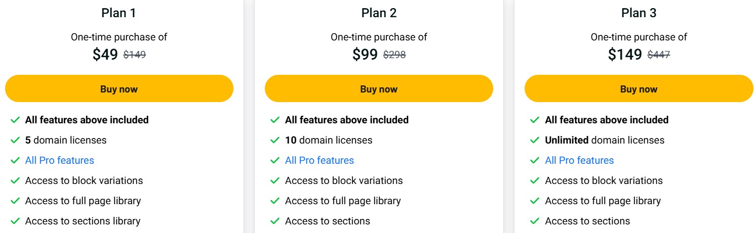 Combo Blocks Plan & Features