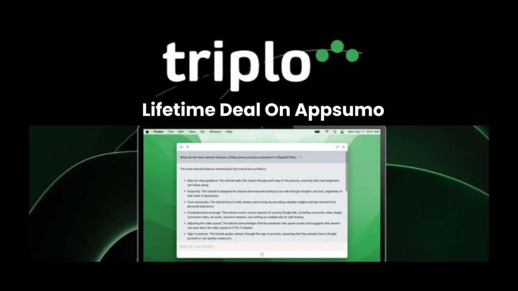 Triplo AI Lifetime Deal